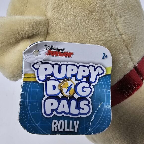Rolly Pug Puppy Dog Pals Disney Junior 6” Stuffed Animal Toy Plush Brown Small - Picture 6 of 12